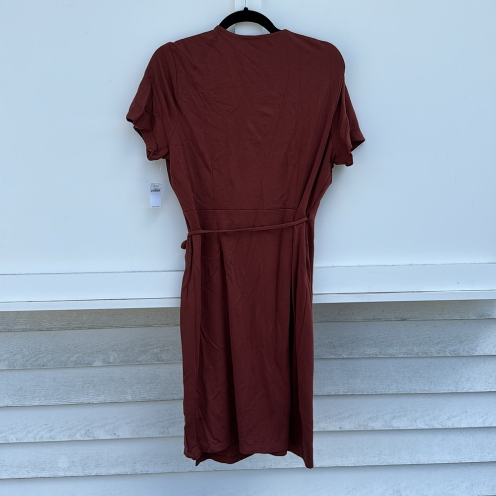 Old Navy Jersey Wrap Tie Dress - Picture 6 of 6